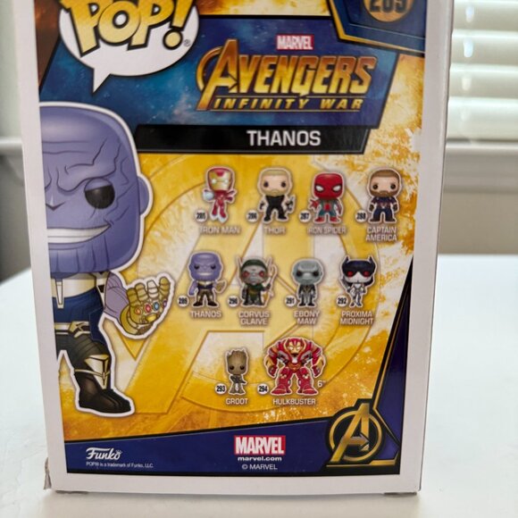 Funko POP! Marvel: Thanos #289 – Avengers: Infinity War Vinyl Figure Bobble-head - Picture 3 of 3
